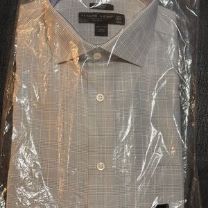 Pronto Uomo Light Gray Patterned Dress Shirt